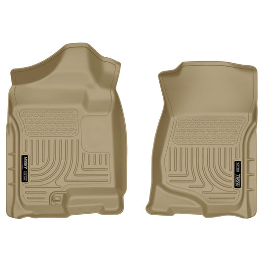 Husky Liners | Weatherbeater Front Floor Liners For 2007-2014 Escalade ESV/EXT, Avalanche, Silverado 1500/2500 HD/3500 HD Husky Liners | 18203