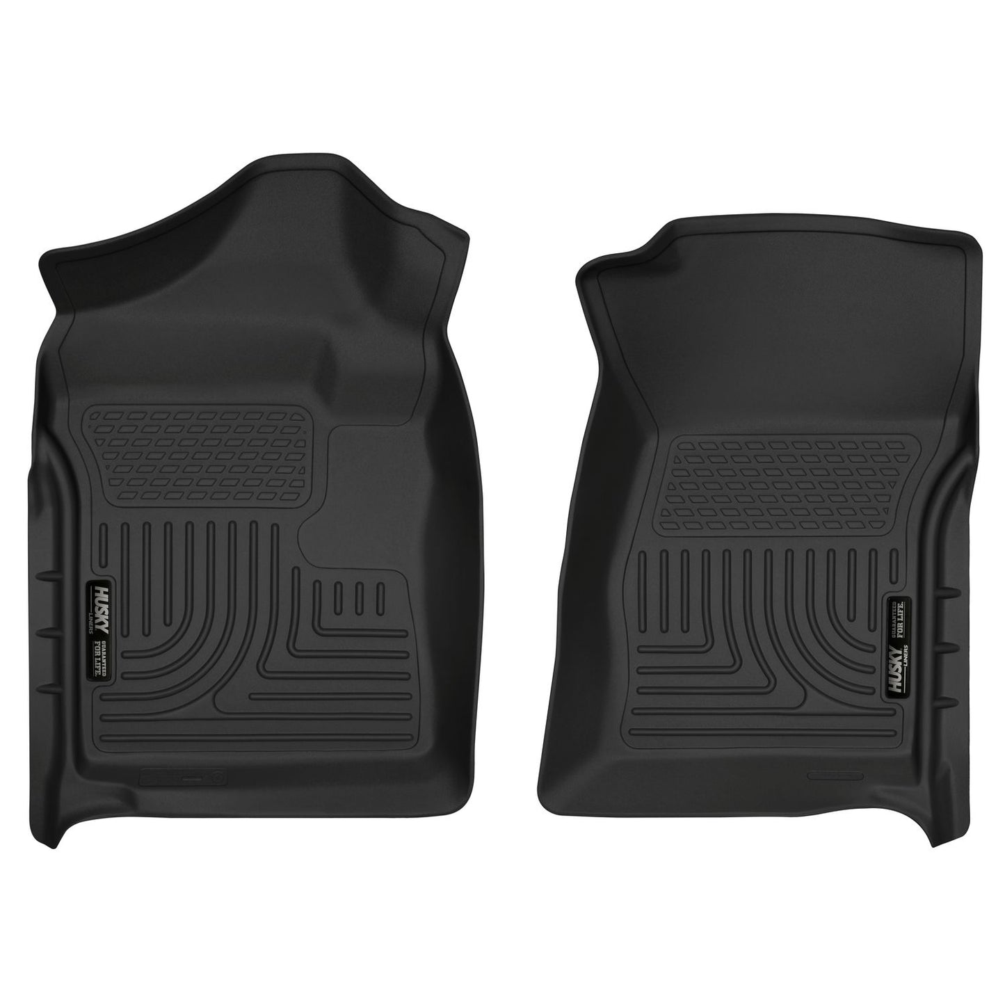 Husky Liners | Weatherbeater Front Floor Liners For 2007-2014 Silverado/Sierra 1500/2500 HD/3500 HD Husky Liners | 18221