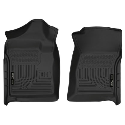 Husky Liners | Weatherbeater Front Floor Liners For 2007-2014 Silverado/Sierra 1500/2500 HD/3500 HD Husky Liners | 18221