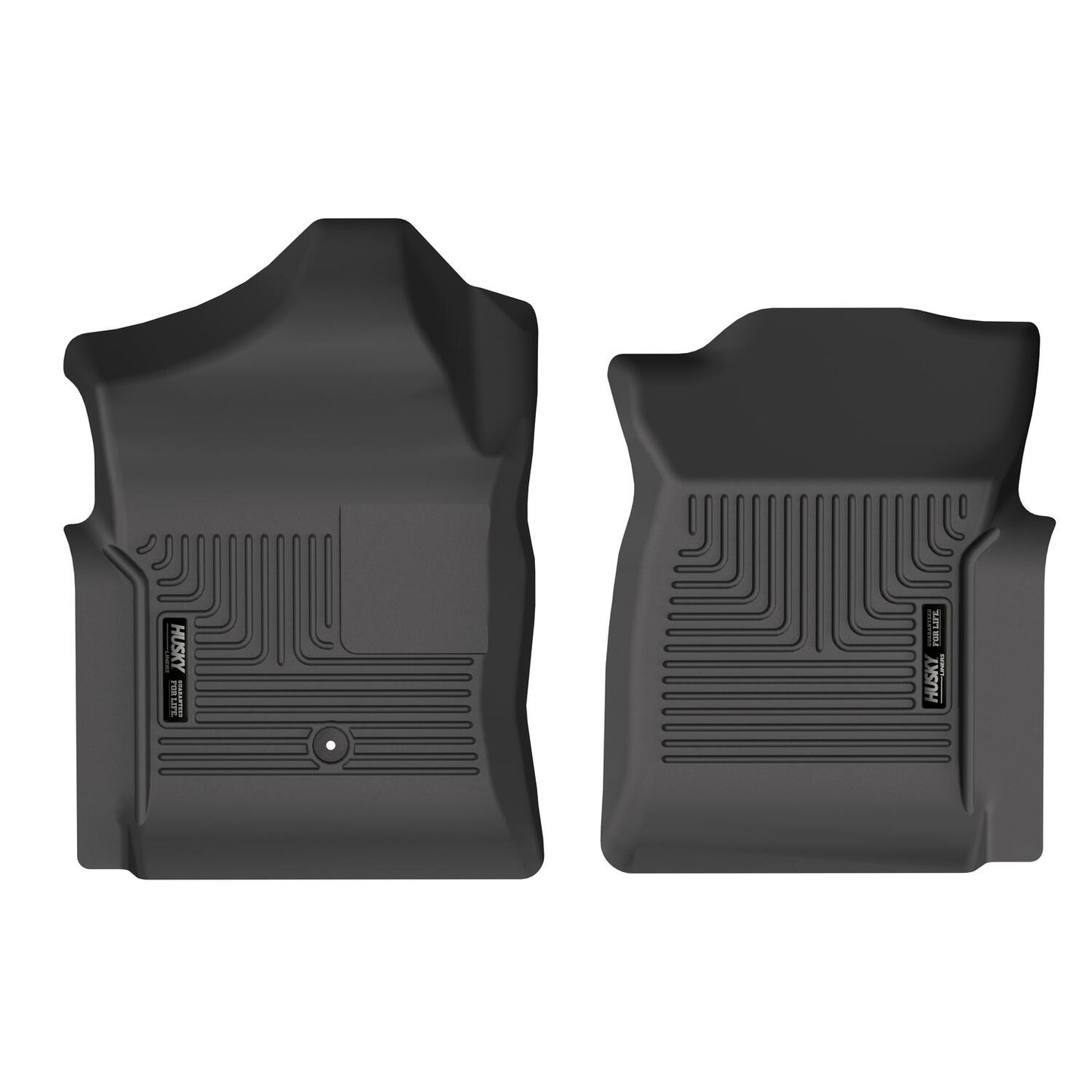 Husky Liners | Weatherbeater Front Floor Liners For 1999-2007 Silverado/Sierra 1500/1500 Classic/2500/2500 HD/2500 HD Classic/3500/3500 Classic Husky Liners | 18251