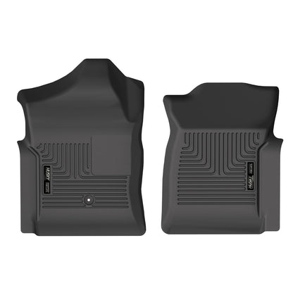 Husky Liners | Weatherbeater Front Floor Liners For 1999-2007 Silverado/Sierra 1500/1500 Classic/2500/2500 HD/2500 HD Classic/3500/3500 Classic Husky Liners | 18251