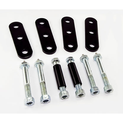 RUGGED RIDGE | 18265.06 | Heavy Duty Shackle Pair, 76-86 Cj Front, Greasable Without Bushings