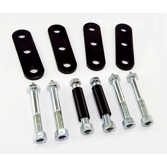 RUGGED RIDGE | 18265.06 | Heavy Duty Shackle Pair, 76-86 Cj Front, Greasable Without Bushings