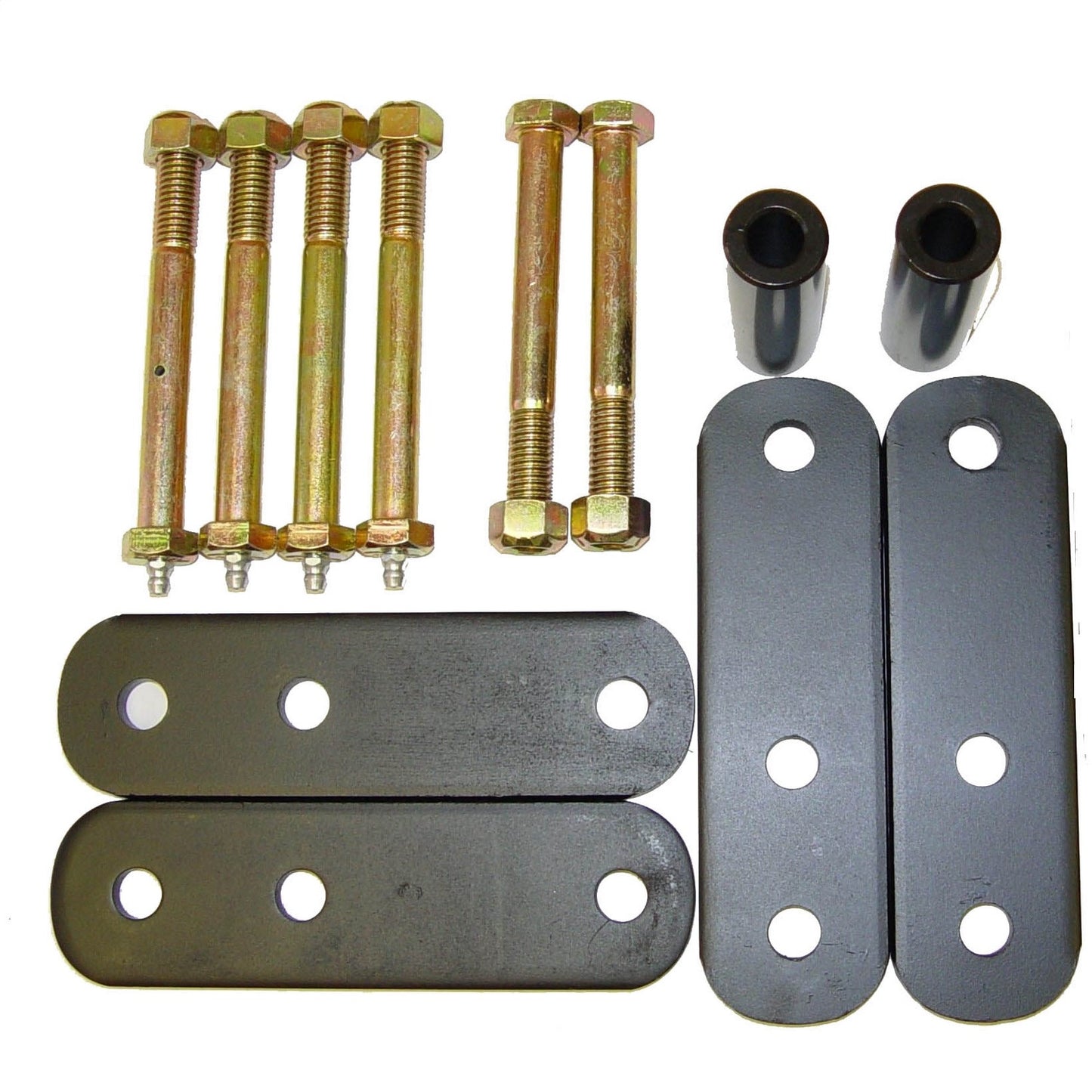 RUGGED RIDGE | 18265.14 | Heavy Duty Shackle Pair,87-95 Yj Front,Greasable Without Bushings(Adds 1In Lift)