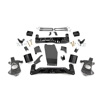 ROUGH COUNTRY 5 Inch Lift Kit | Magneride | Cast Steel | GMC Sierra 1500 Denali 4WD (14-18) | 18300