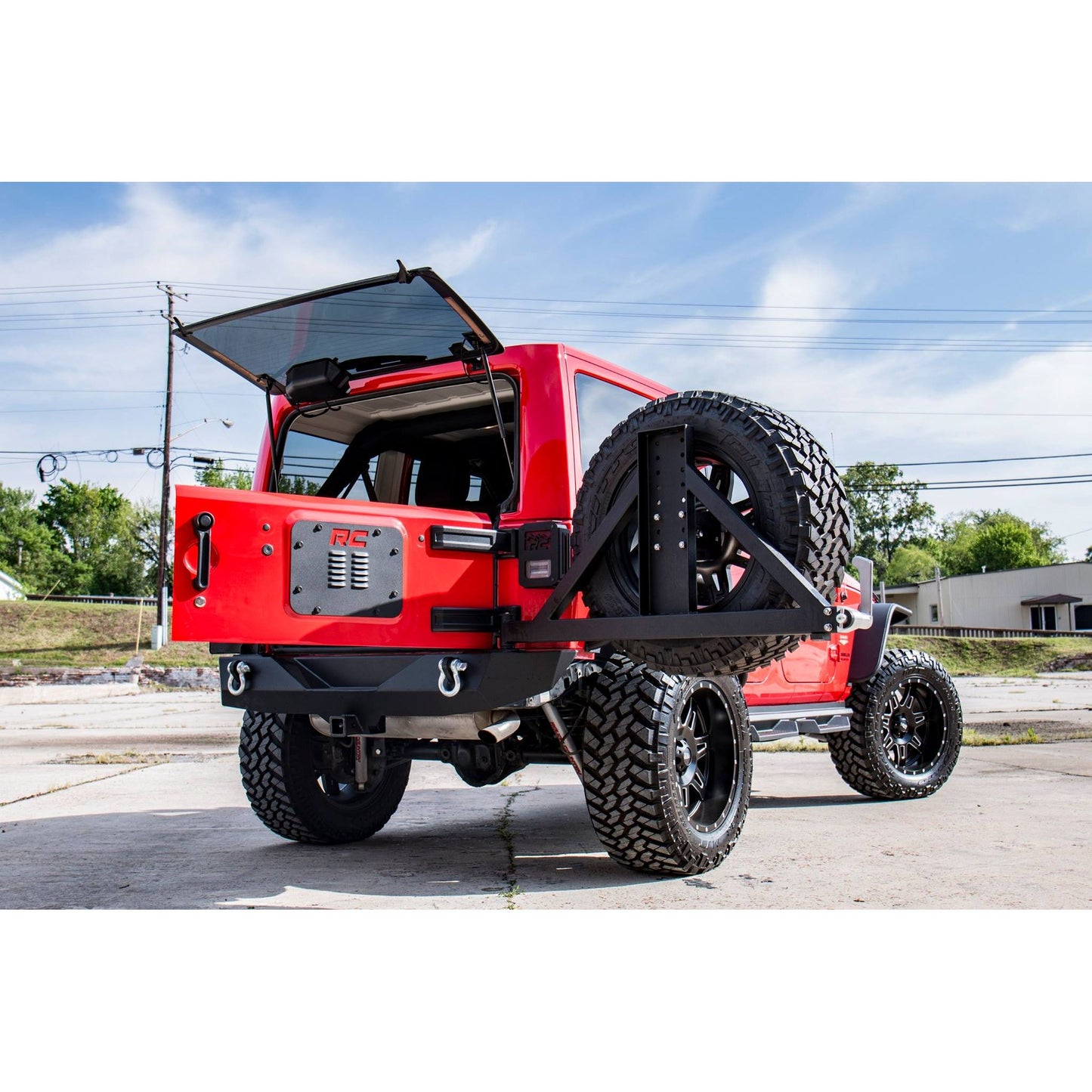 ROUGH COUNTRY Tailgate Vent Cover | Jeep Wrangler JK/Wrangler Unlimited  (2007-2018) | 10514