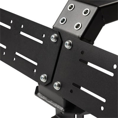 SMITTYBILT | Defender Low Profile Bed Rack Black Carbon Steel Smittybilt |18606