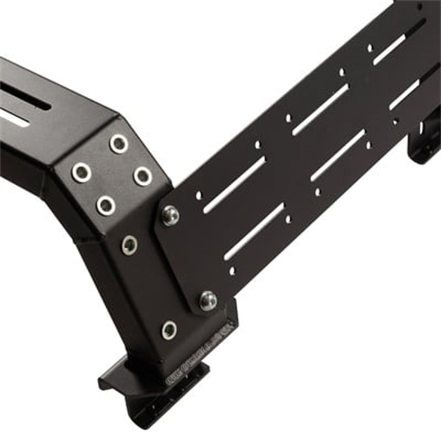 SMITTYBILT | Defender Low Profile Bed Rack Black Carbon Steel Smittybilt |18606