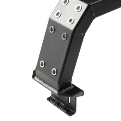 SMITTYBILT | Defender Low Profile Bed Rack Black Carbon Steel Smittybilt |18606