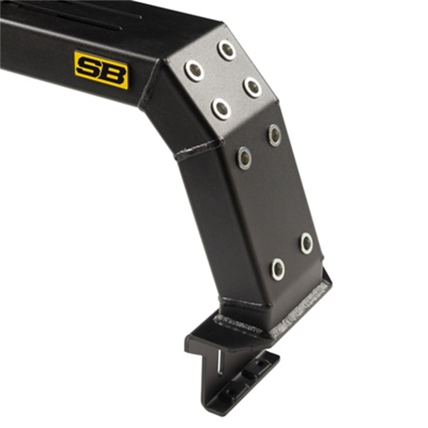 SMITTYBILT | Defender Low Profile Bed Rack Black Carbon Steel Smittybilt |18606