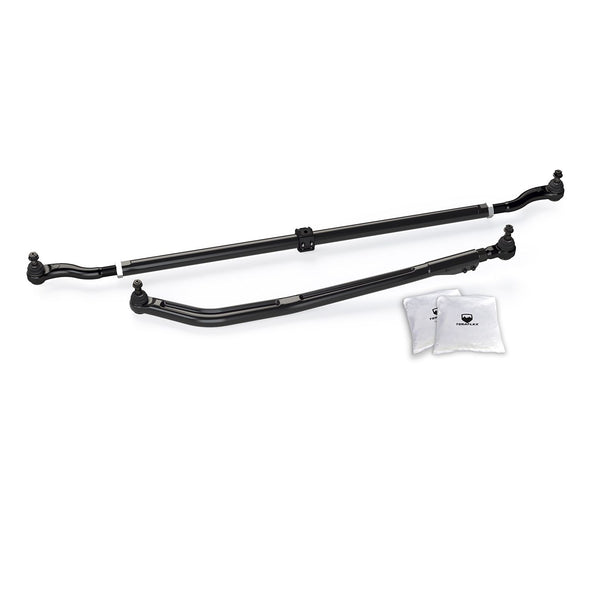 TERAFLEX | HD Chromoly Tie Rod Kit & HD Forged Drag Link Kit 2-6" Lift | 18-Present Jeep Wrangler / 18-Present Jeep Gladiator JT | 1863900