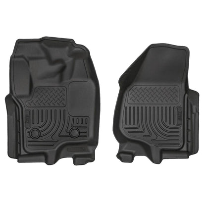 Husky Liners | Weatherbeater Front Floor Liners For 2012-2016 F-250/F-350/F-450 Super Duty Husky Liners | 18701