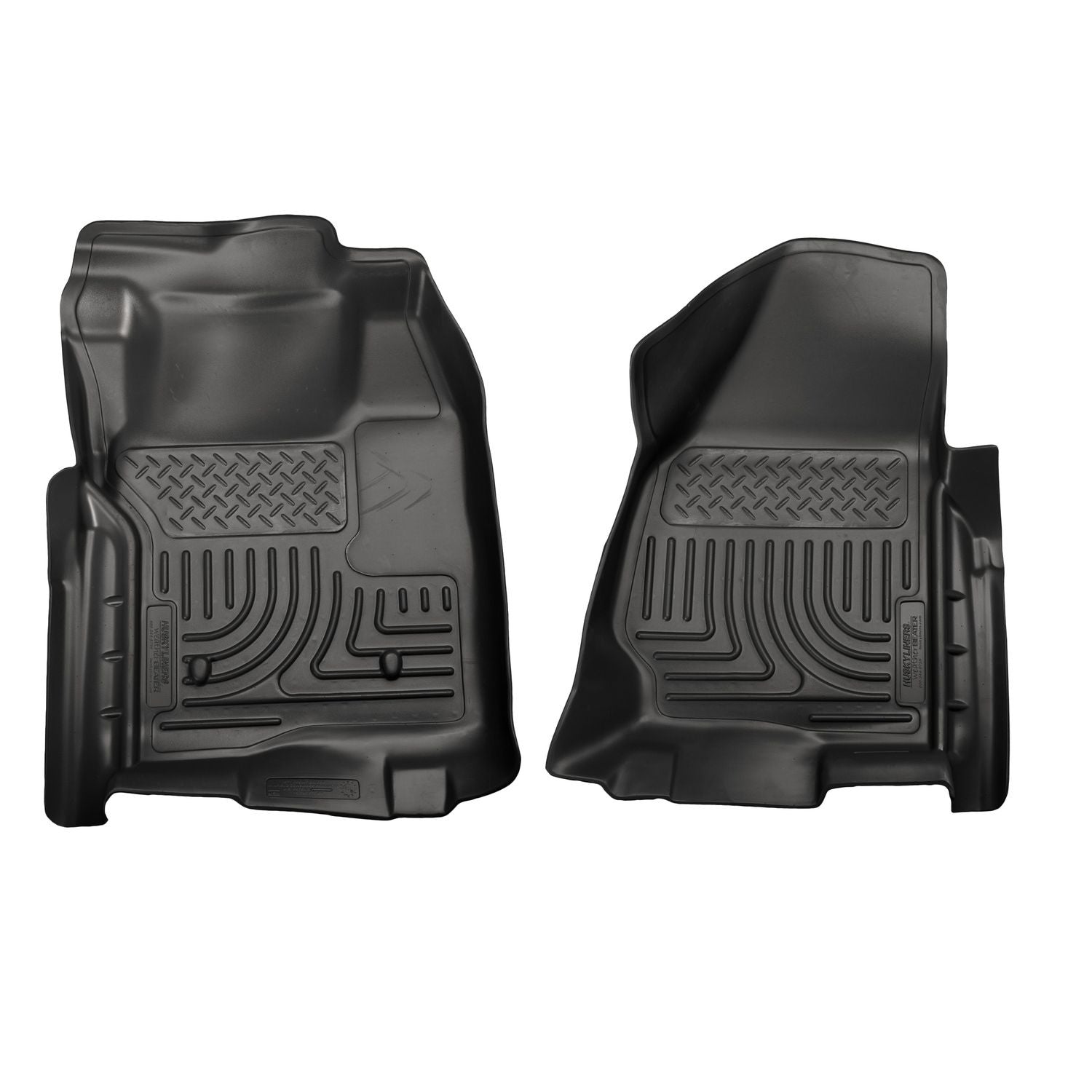 Husky Liners | Weatherbeater Front Floor Liners For 2011-2012 F-250/F-350 Super Duty Husky Liners | 18711