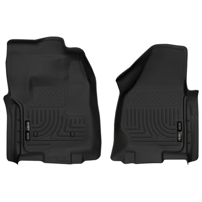 Husky Liners | Weatherbeater Front Floor Liners For 2012-2016 F-250/F-350 Super Duty Husky Liners | 18721