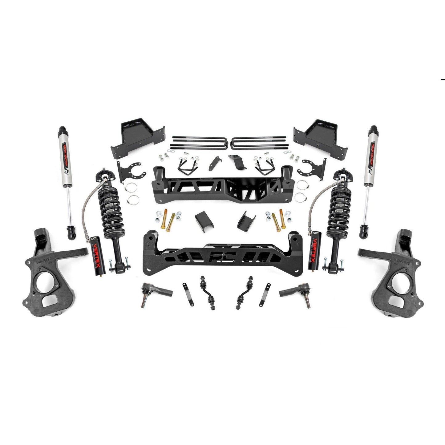 ROUGH COUNTRY 7 Inch Lift Kit | Alu/Stamp Steel | Vertex/V2 | Chevy/GMC 1500 (14-18 & Classic) | 18757