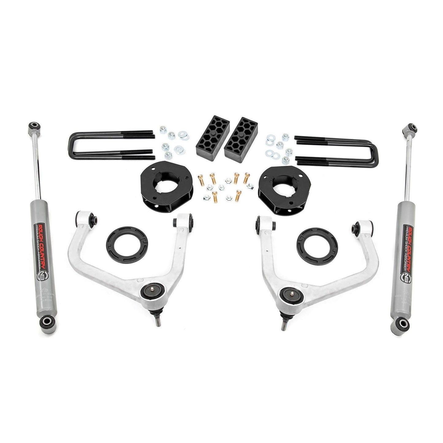 ROUGH COUNTRY 3.5 Inch Lift Kit | Chevy Silverado 1500 2WD/4WD (2019-2024 & Classic) | 29531A