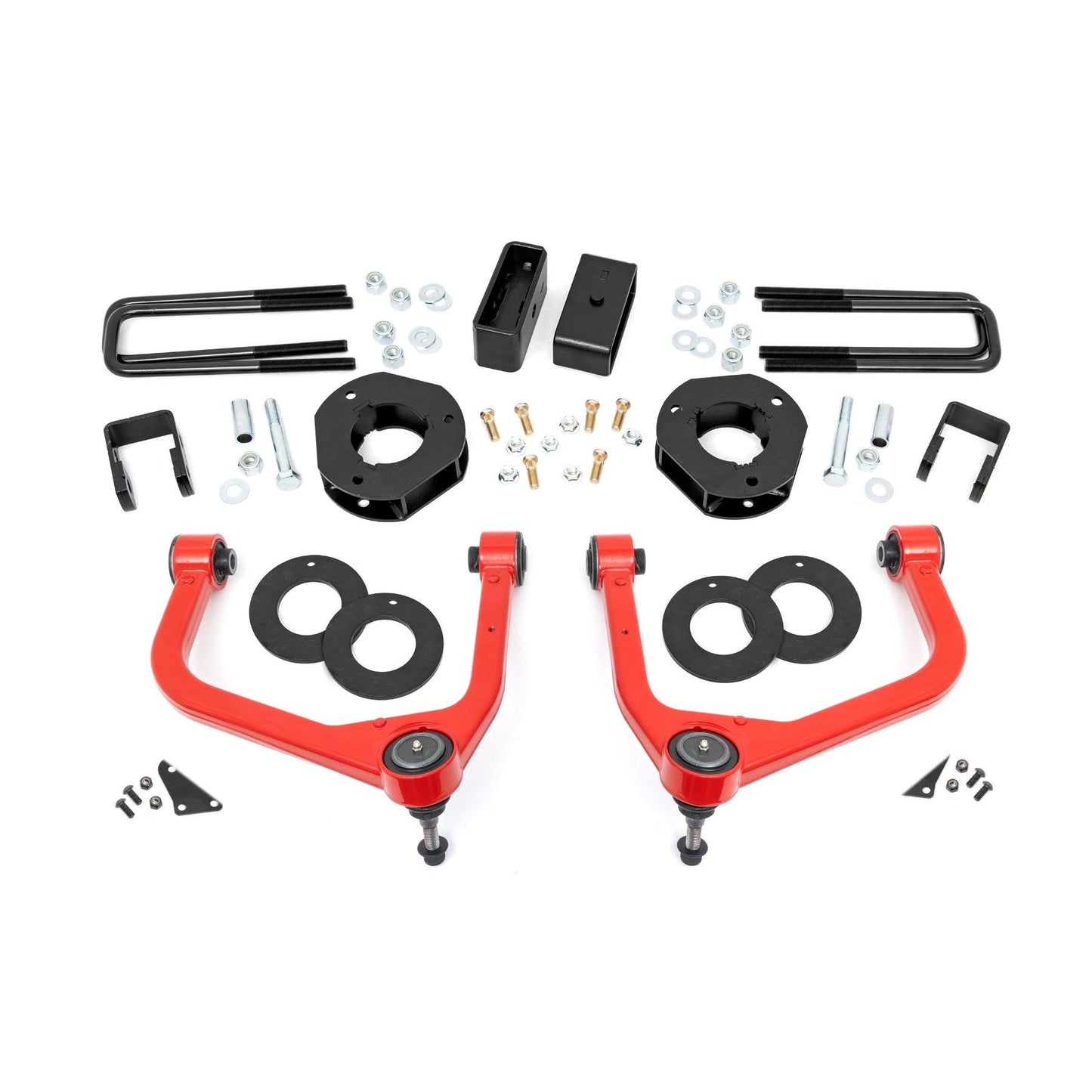ROUGH COUNTRY 3.5 Inch Lift Kit | Adaptive Ride Control | Chevy/GMC Sierra 1500 (19-24)/Silverado 1500 (19-24)  | 29601RED