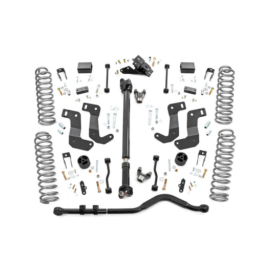 ROUGH COUNTRY 3.5 Inch Lift Kit | C/A Drop | 4-Door | 392 | Jeep Wrangler Unlimited (18-23) | 60600