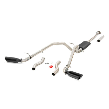 ROUGH COUNTRY Performance Cat-Back Exhaust | Stainless | 5.7L | Ram 1500 2WD/4WD (19-24) | 96013