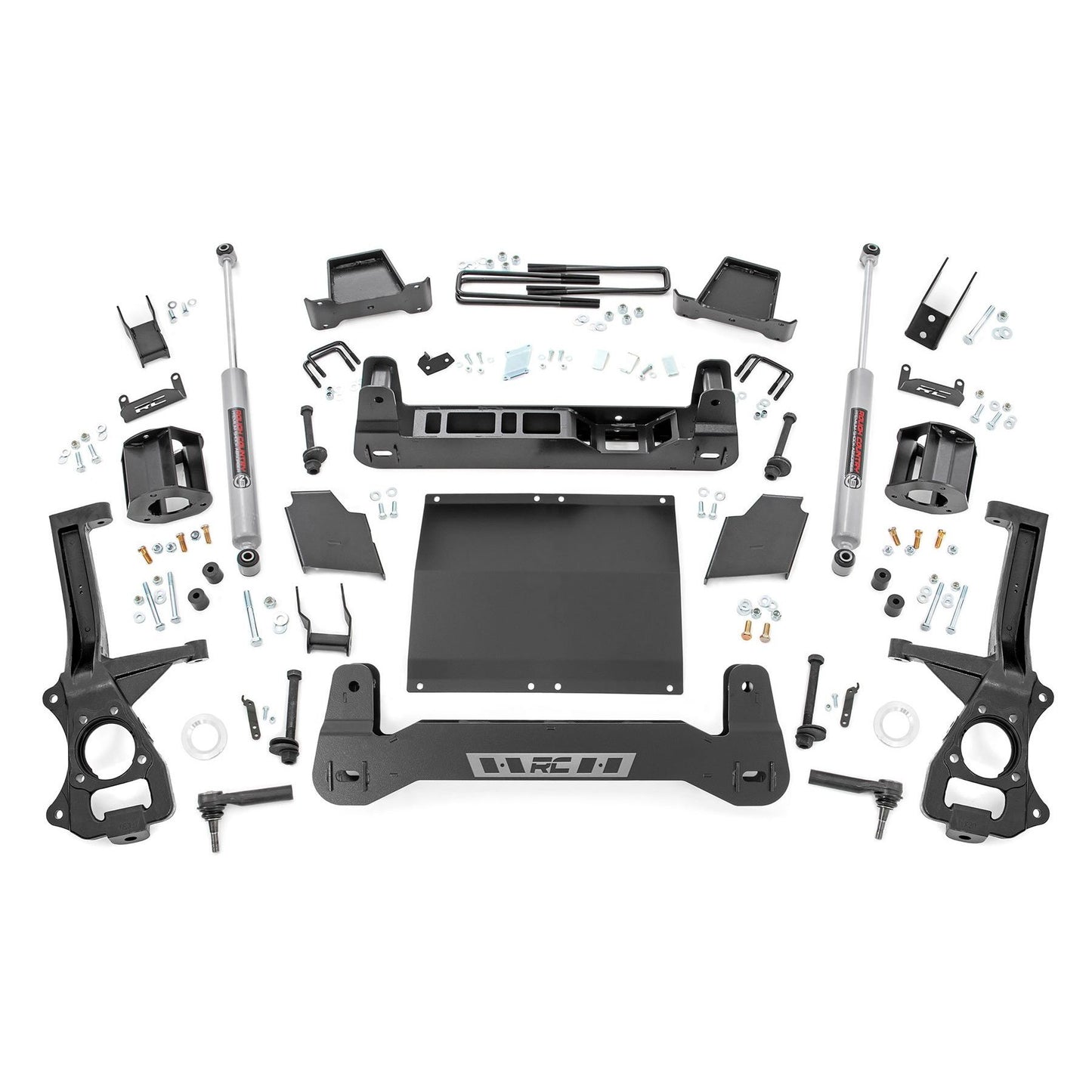 ROUGH COUNTRY 4 Inch Lift Kit | Diesel | Chevy/GMC Sierra 1500 (19-24)/Silverado 1500 (19-24)  | 27531D