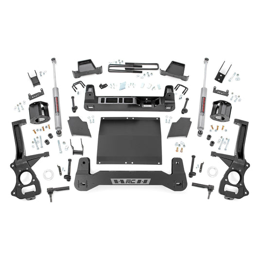 ROUGH COUNTRY 4 Inch Lift Kit | Diesel | Chevy/GMC Sierra 1500 (19-24)/Silverado 1500 (19-24)  | 27531D