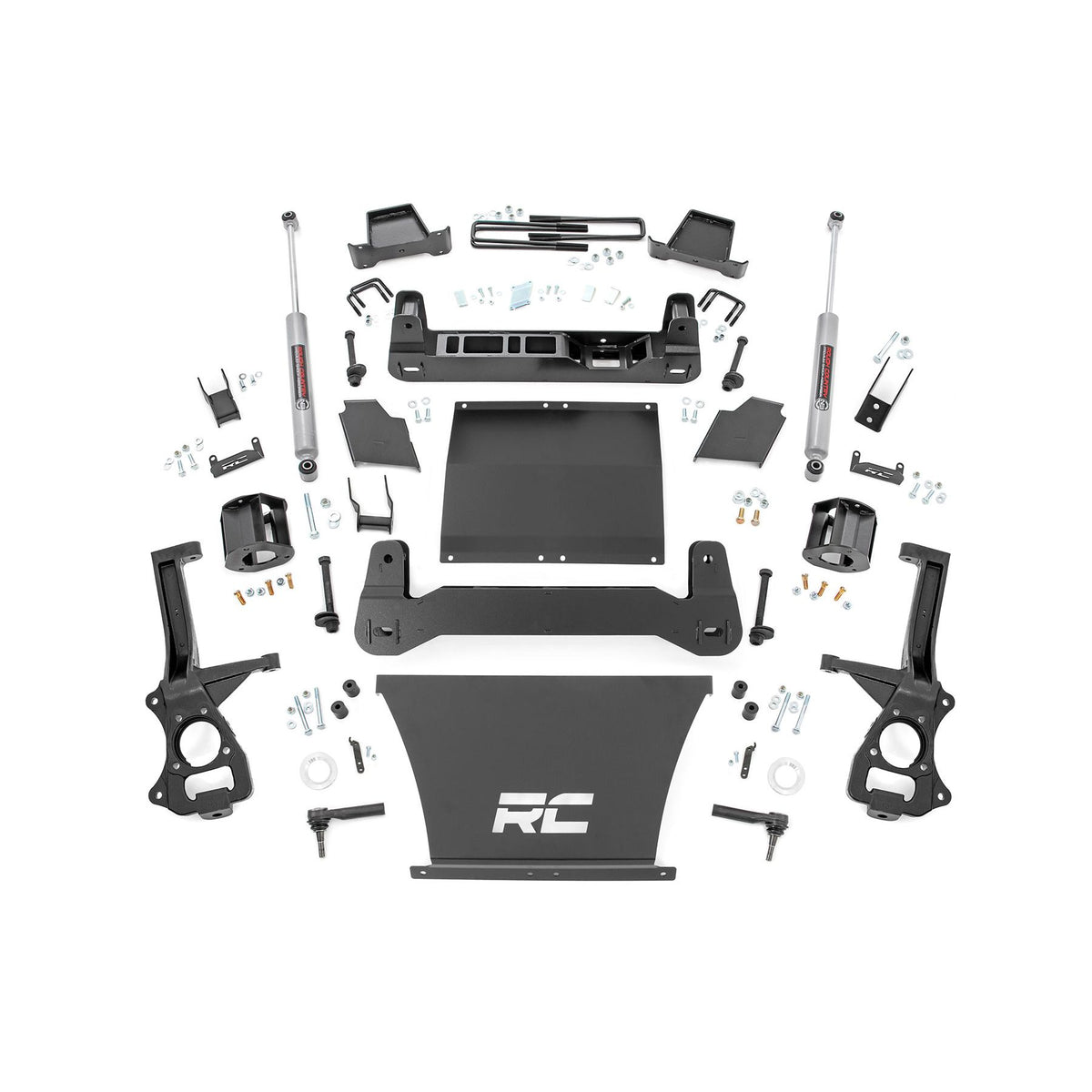 Rough Country 4 Inch Lift Kit | AT4/Trailboss | Chevy/GMC Sierra 1500 (19-24)/Silverado 1500 (19-24) 27531