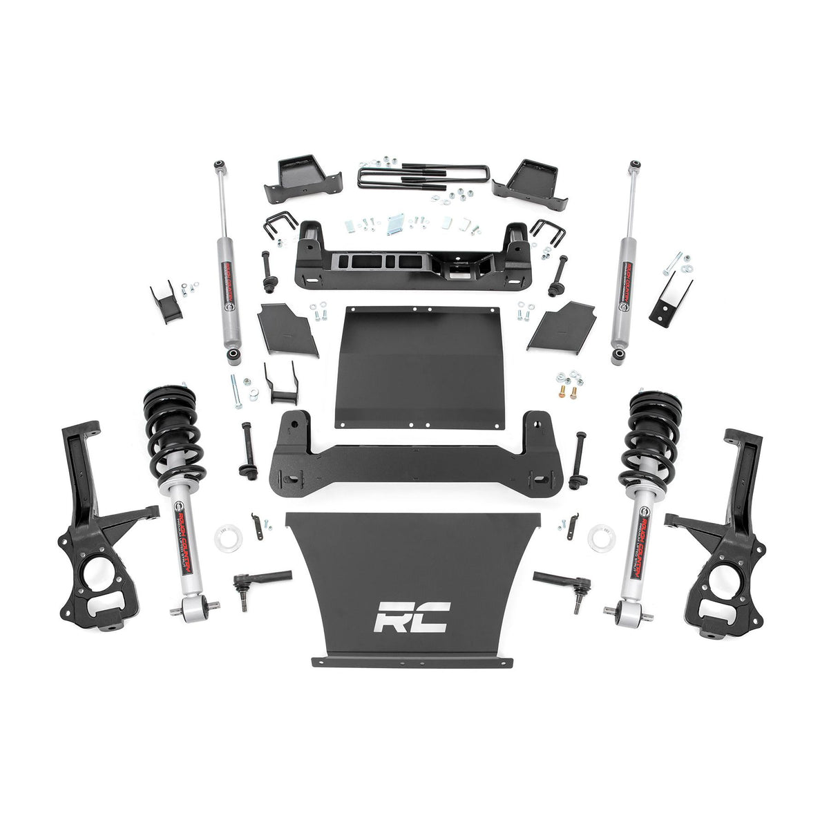 Rough Country 4 Inch Lift Kit | AT4/Trailboss | N3 Struts | Chevy/GMC Sierra 1500 (19-24)/Silverado 1500 (19-24) 27532