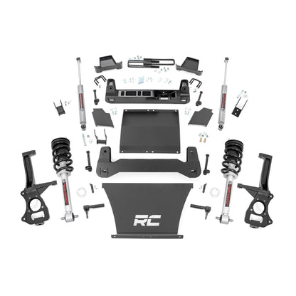 Rough Country 4 Inch Lift Kit | AT4/Trailboss | N3 Struts | Chevy/GMC Sierra 1500 (19-24)/Silverado 1500 (19-24) 27532