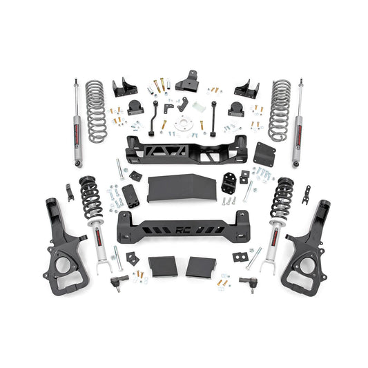ROUGH COUNTRY 6 Inch Lift Kit | N3 Struts | Dual Rate Coils | Ram 1500 4WD (2019-2024) | 33431