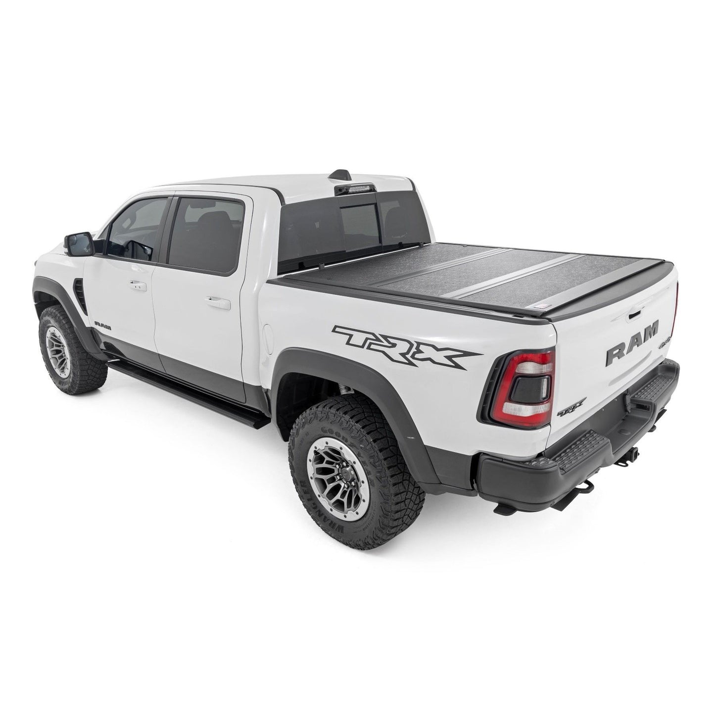 ROUGH COUNTRY Hard Low Profile Bed Cover |6'4" | No Rambox | Ram 1500 (19-25)/1500 TRX (21-24)  | 47320650B
