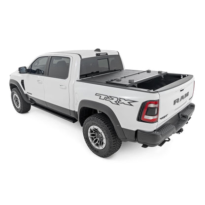 ROUGH COUNTRY Hard Low Profile Bed Cover |6'4" | No Rambox | Ram 1500 (19-25)/1500 TRX (21-24)  | 47320650B