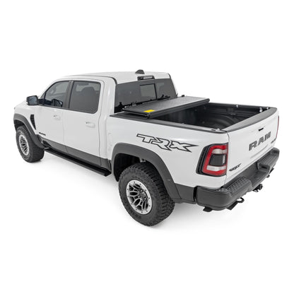 ROUGH COUNTRY Hard Low Profile Bed Cover |6'4" | No Rambox | Ram 1500 (19-25)/1500 TRX (21-24)  | 47320650B