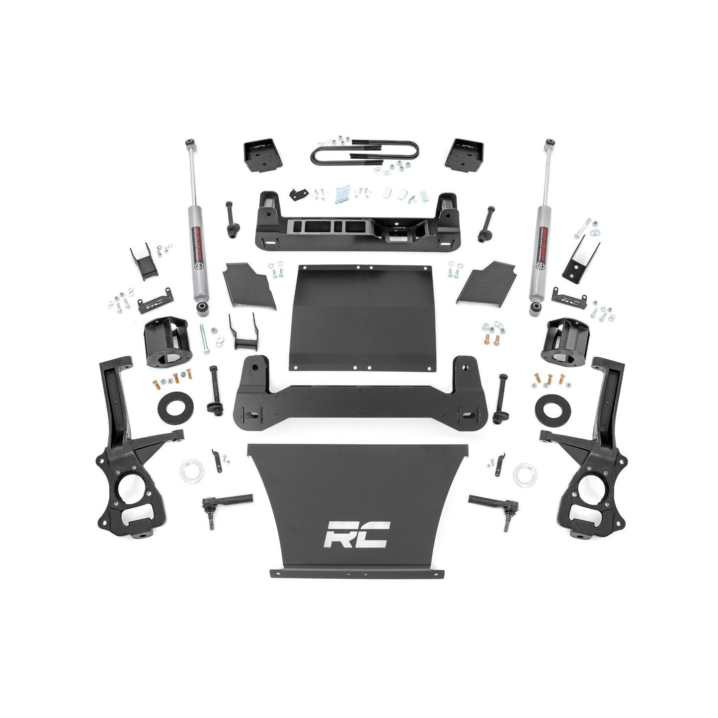 ROUGH COUNTRY 6 Inch Lift Kit | Mono Leaf Rear | N3 | GMC Sierra 1500 2WD/4WD (2019-2024 & Classic) | 26631