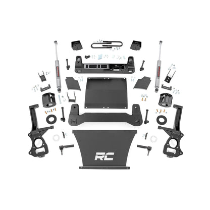 ROUGH COUNTRY 6 Inch Lift Kit | Mono Leaf Rear | N3 | GMC Sierra 1500 2WD/4WD (2019-2024 & Classic) | 26631