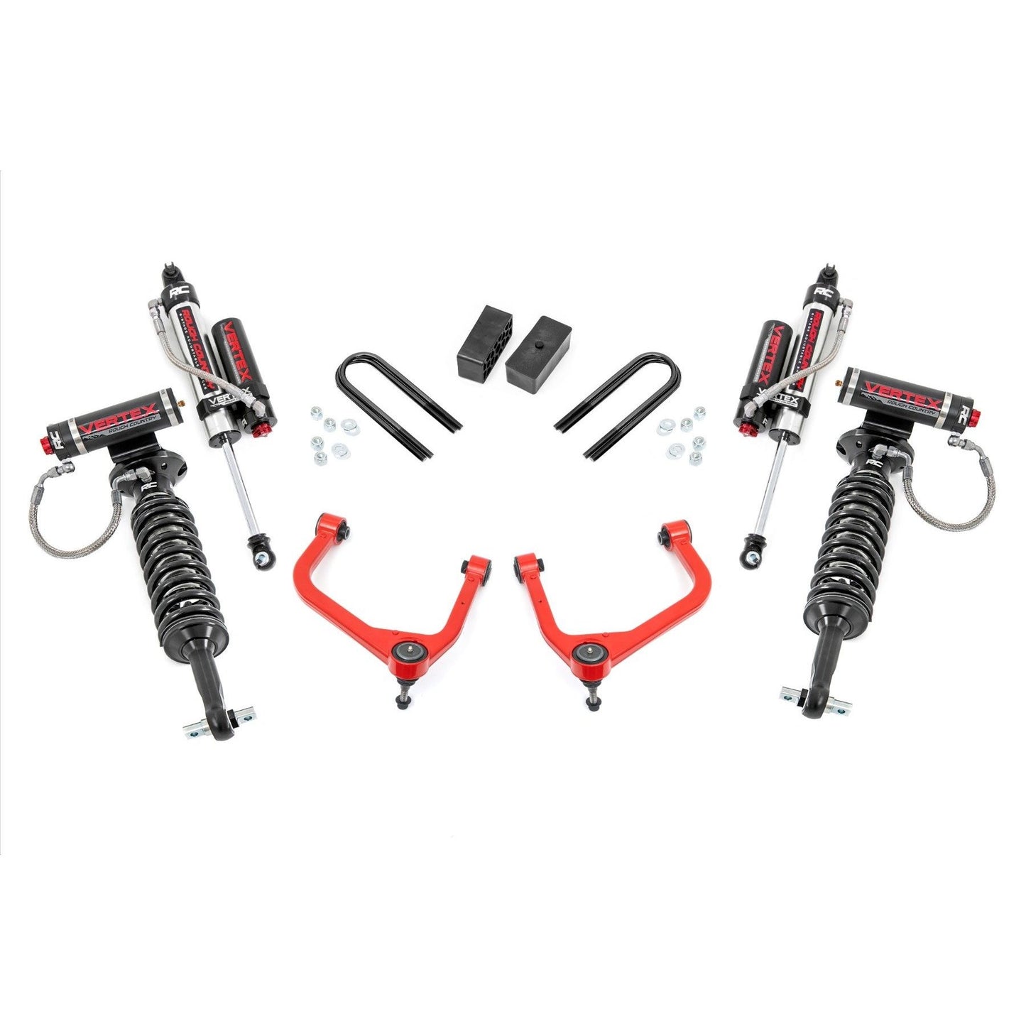 ROUGH COUNTRY 3.5 Inch Lift Kit | Vertex | GMC Sierra 1500 2WD/4WD (2025-2026) | 110550RED