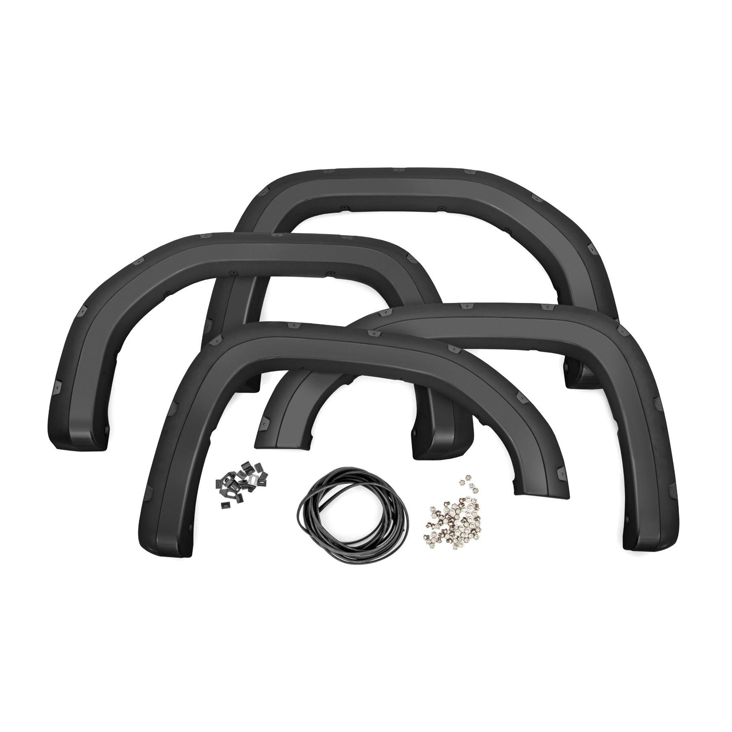 ROUGH COUNTRY | Pocket Fender Flares  G42 Coastal Dune  GMC Sierra 1500 2WD/4WD (2019-2026) | F-C11950A-G42