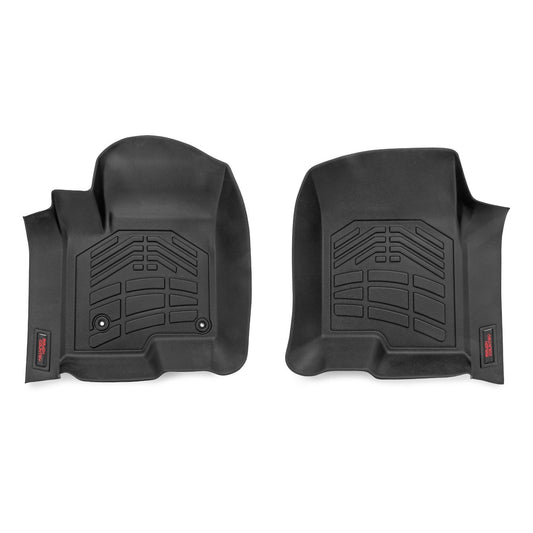 ROUGH COUNTRY Floor Mats | FR Bucket | Crew | Chevy/GMC 1500/2500HD/3500HD (19-26 & Classic) | SM2161