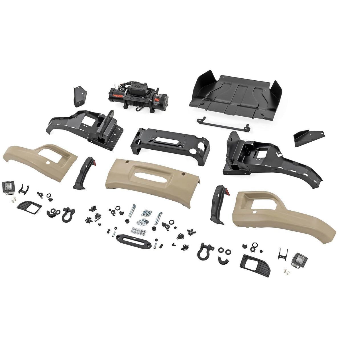ROUGH COUNTRY RCS13007-GTL 13007-GTL Front FXS Chevy Silverado 1500 23-26