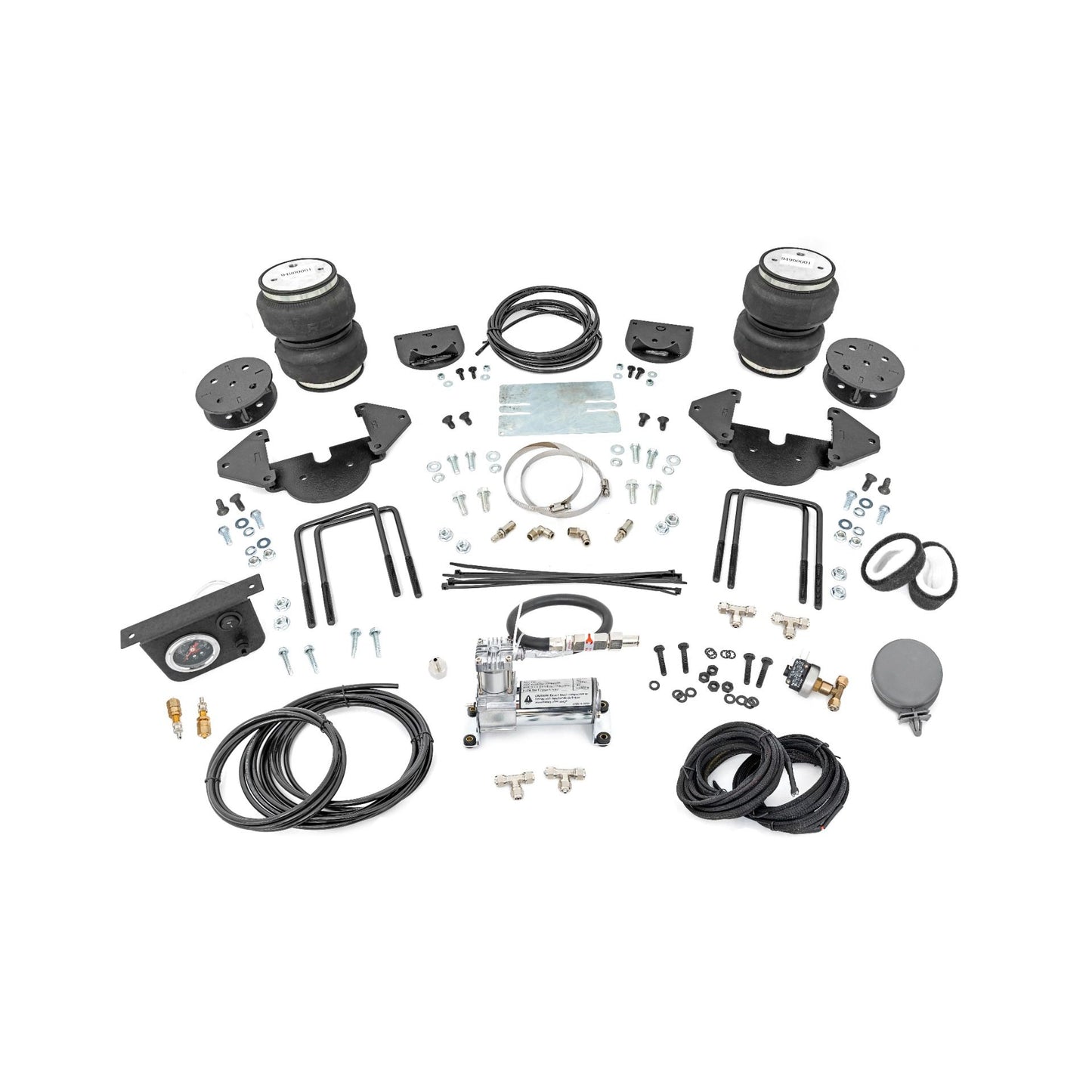 ROUGH COUNTRY Air Spring Kit w/compressor | 2-3.5 Inch Lift Kit | Chevy/GMC Sierra/Silverado 1500 (19-25) | 100113C