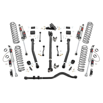ROUGH COUNTRY 3.5 Inch Lift Kit | Adj Lower | FR D/S | M1R | Jeep Wrangler JL 4WD (2024-2025) | 91744