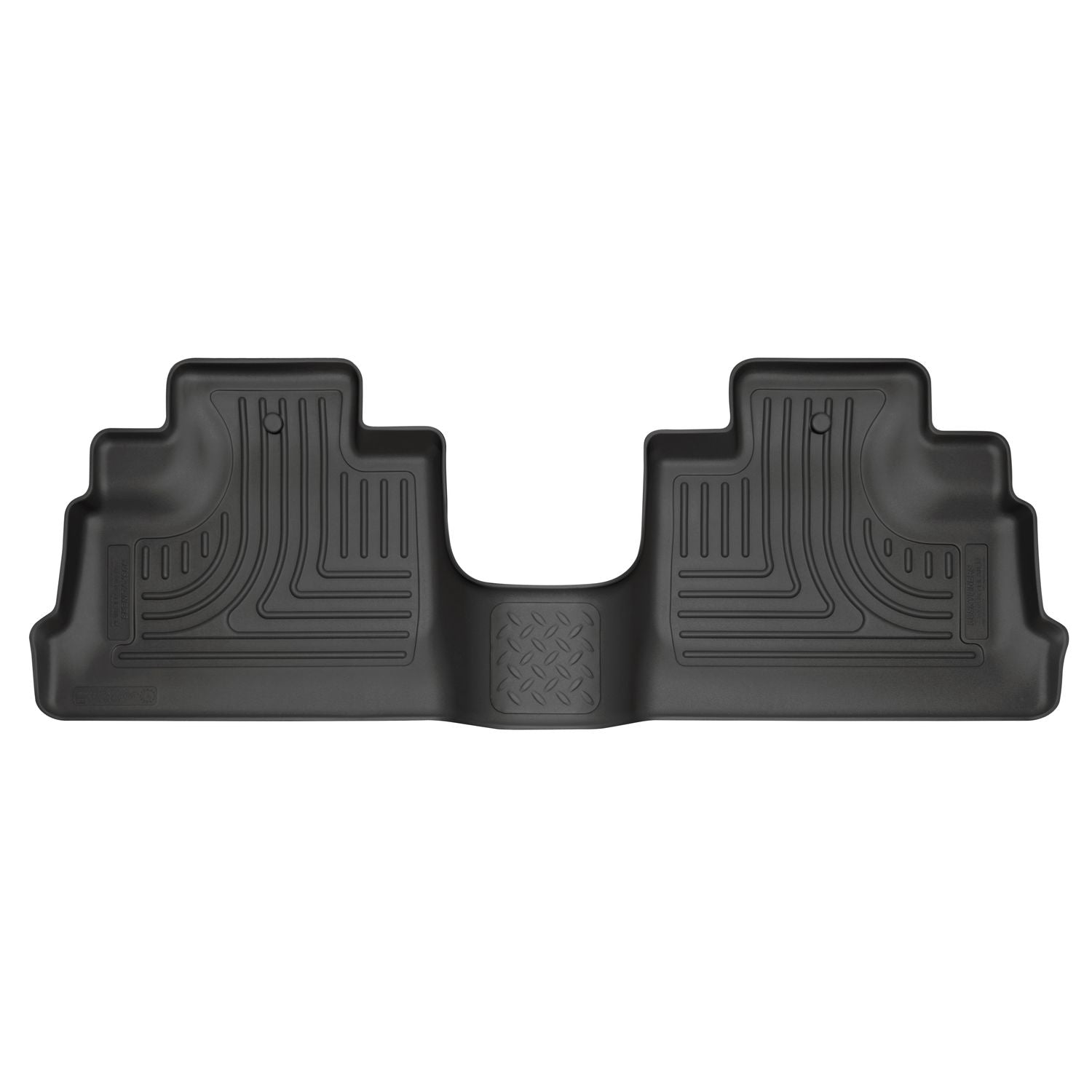Husky Liners | Weatherbeater 2nd Seat Floor Liner For 2011-2018 Jeep Wrangler JK 4 Door Black Husky Liners | 19021 top view