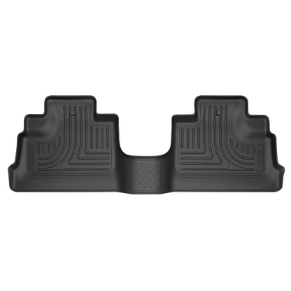Husky Liners | Weatherbeater 2nd Seat Floor Liner For 2011-2018 Jeep Wrangler JK 4 Door Black Husky Liners | 19021 top view