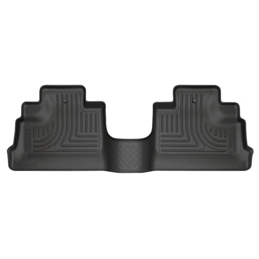 Husky Liners | Weatherbeater 2nd Seat Floor Liner For 2011-2018 Jeep Wrangler JK 4 Door Black Husky Liners | 19021 top view