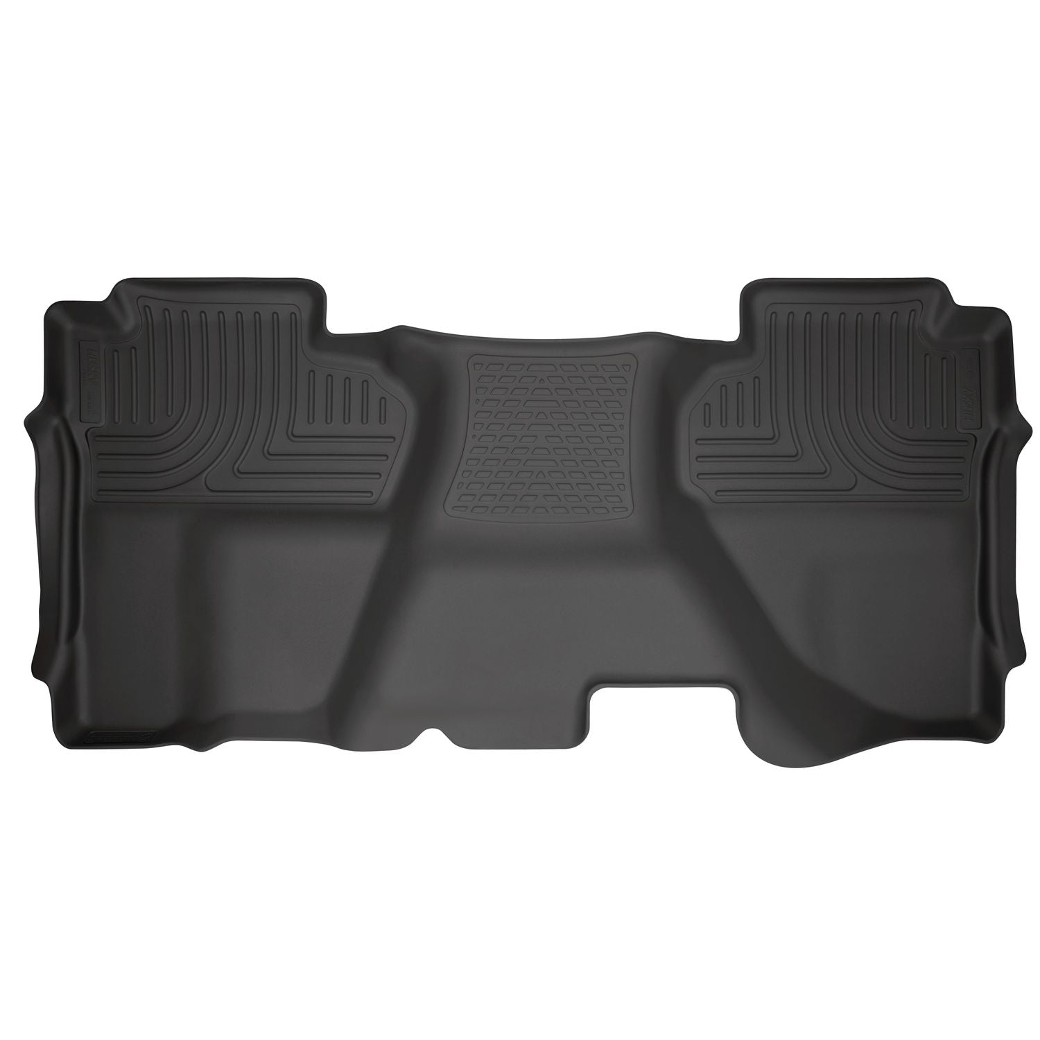 Husky Liners | Weatherbeater 2nd Seat Floor Liner For 2014-2019 Silverado 1500/1500 LD/2500 HD/3500 HD, Sierra 1500/1500 Limited/2500 HD/3500 HD Husky Liners | 19241