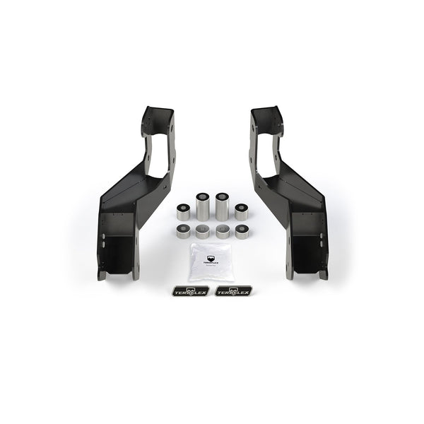 TERAFLEX | Sport Frame Bracket Kit Front Control Arms 2.5-4.5" / 3.5-4.5" | 18-Present Jeep Wrangler / 18-Present Jeep Gladiator JT | 1938125