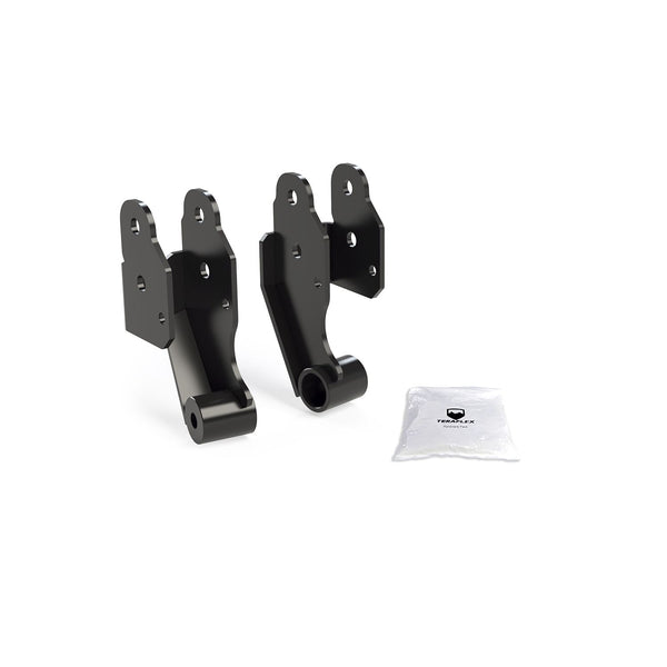 TERAFLEX | Extended-Travel Axle Bracket Kit Rear Upper Control Arms 1"+ Rear Lift | 20-Present Jeep Gladiator JT | 1938225