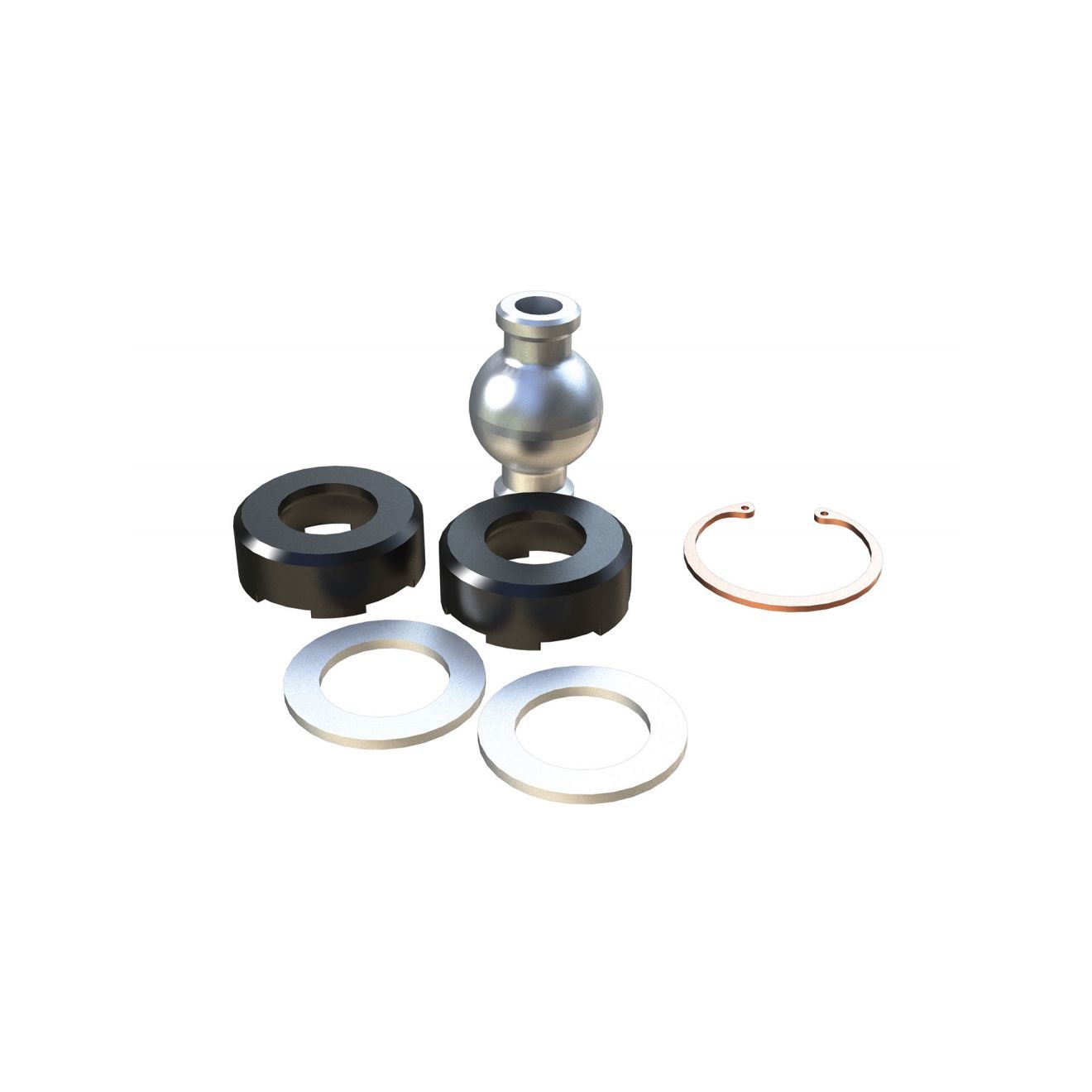 TeraFlex | 07-18 Wrangler JK Joint Rebuild Kit Long Arm Upper Small Offset Front Axle/Rear Frame TeraFlex | 1951500