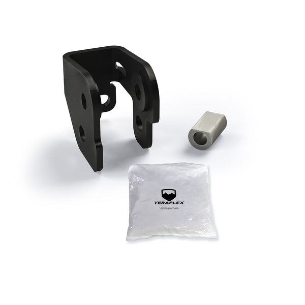 TERAFLEX | Track Bar Bracket Kit Front Lower 4.5" Lift | 18-Present Jeep Wrangler / 18-Present Jeep Gladiator JT | 1953500