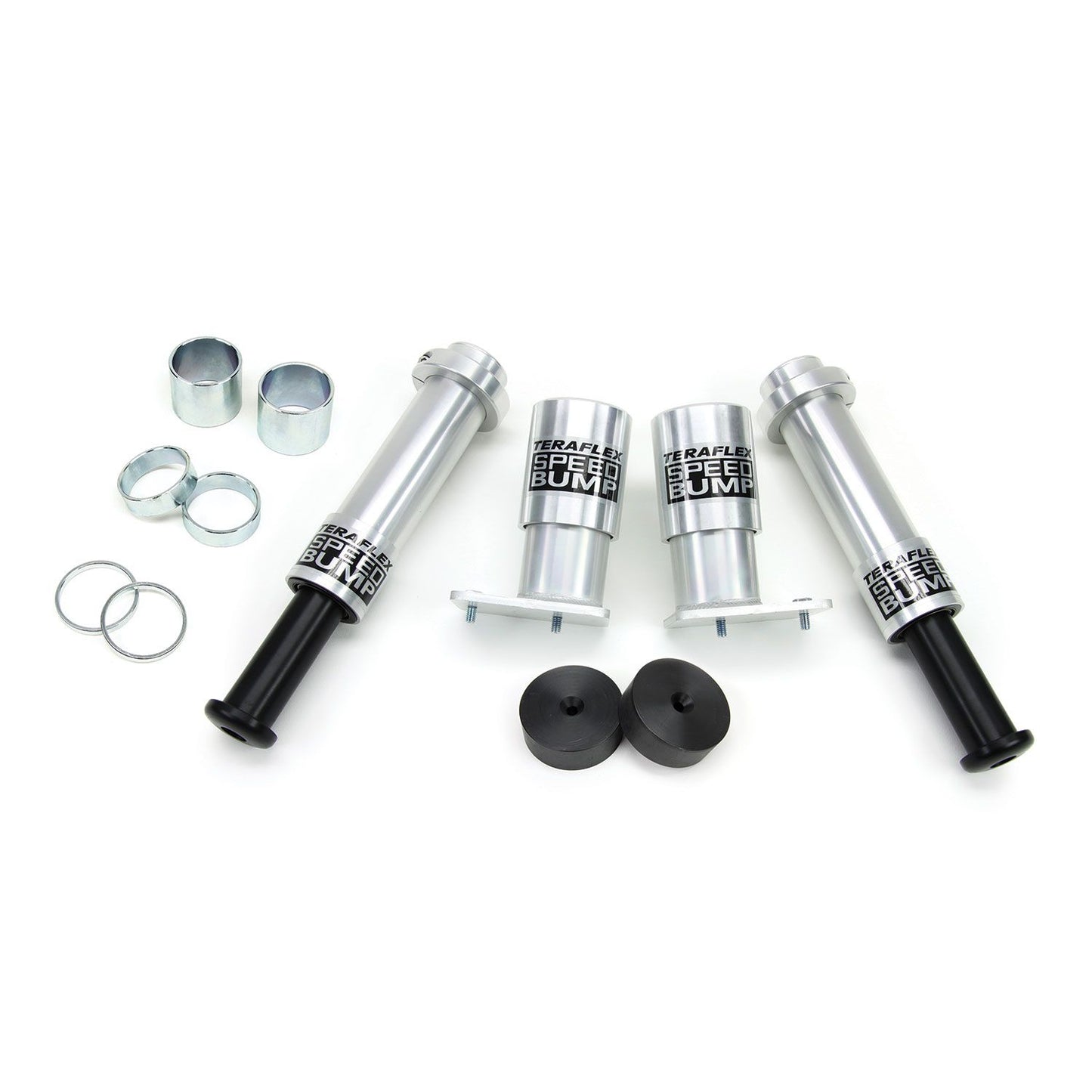TeraFlex | 07-18 Wrangler JK SpeedBump Bump Stop Kit Front & Rear 3 Inch Lift TeraFlex | 1958300