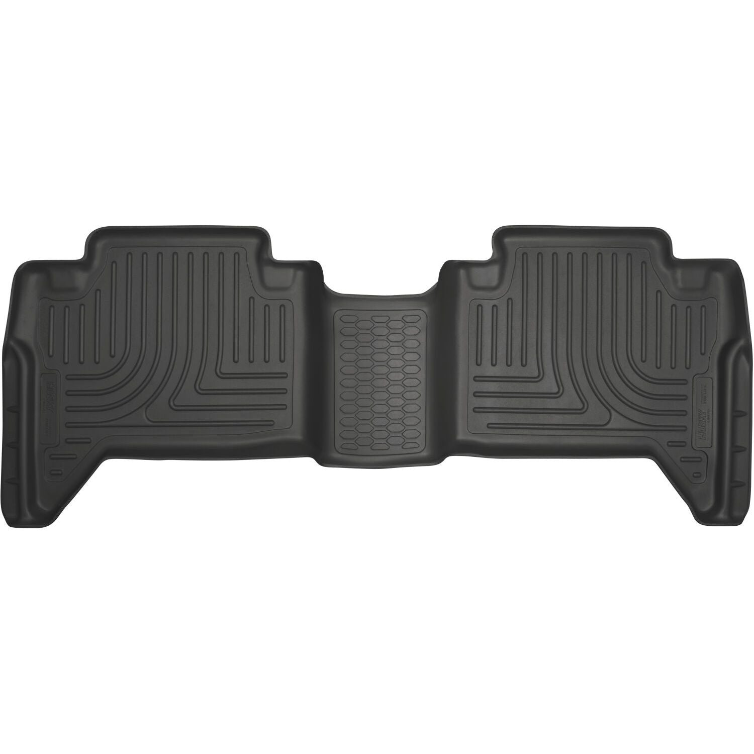 Husky Liners | Weatherbeater 2nd Seat Floor Liner For 2005-2015 Tacoma Husky Liners | 19641 in black, all-weather design